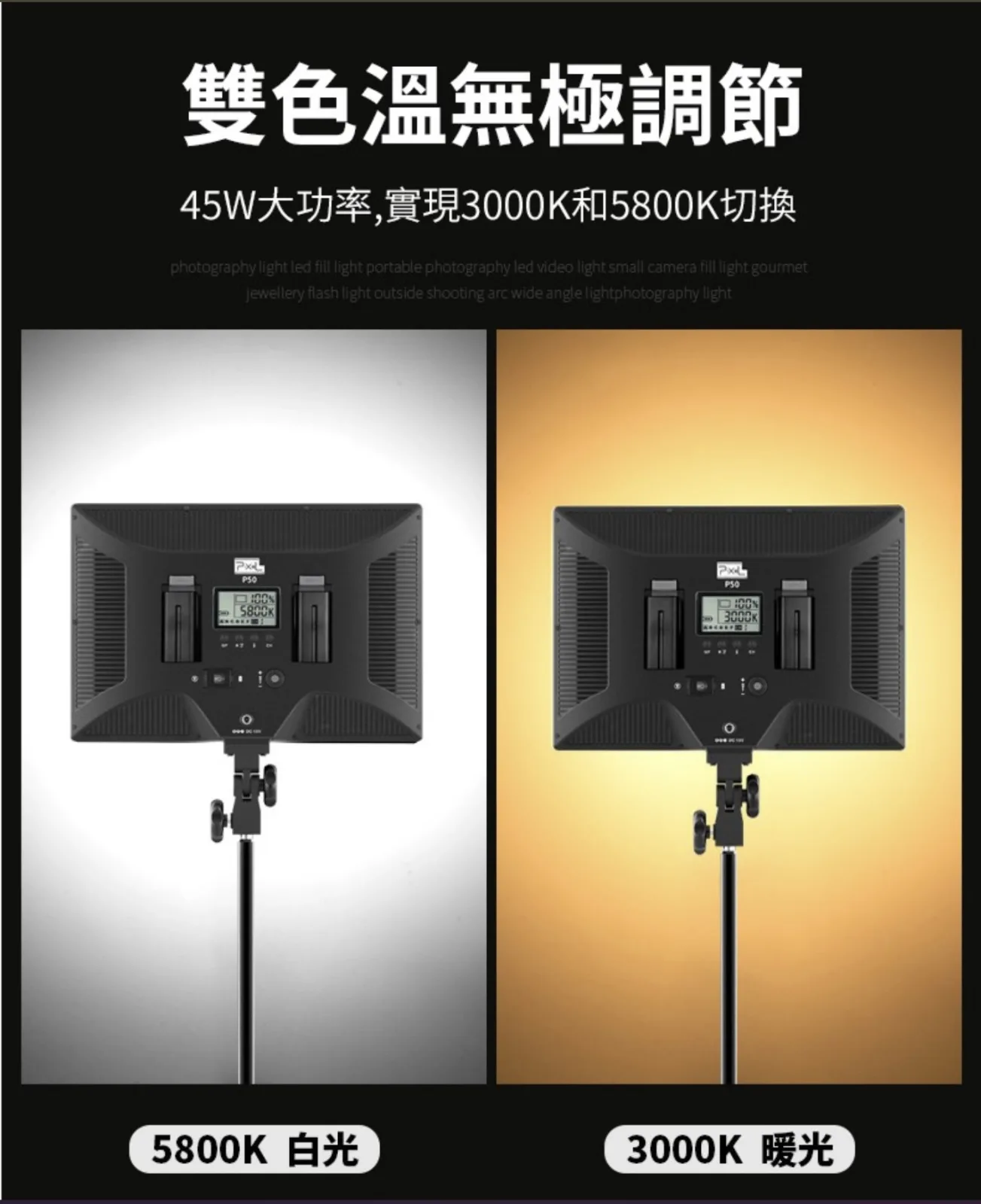 45W平板燈 商品補充圖片 2