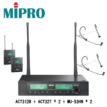 MIPRO ACT-312B 雙頻道無線麥克風出租 商品補充圖片 2