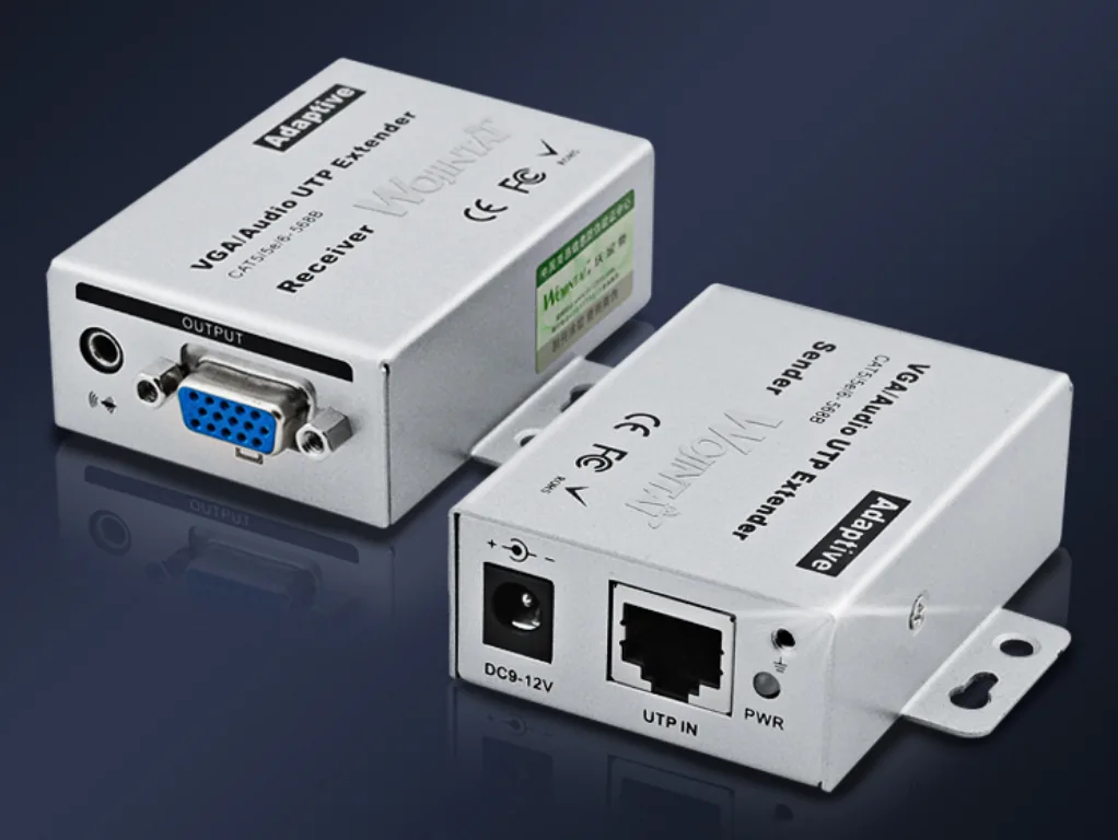 VGA 延伸器Cat.6 100米網路線