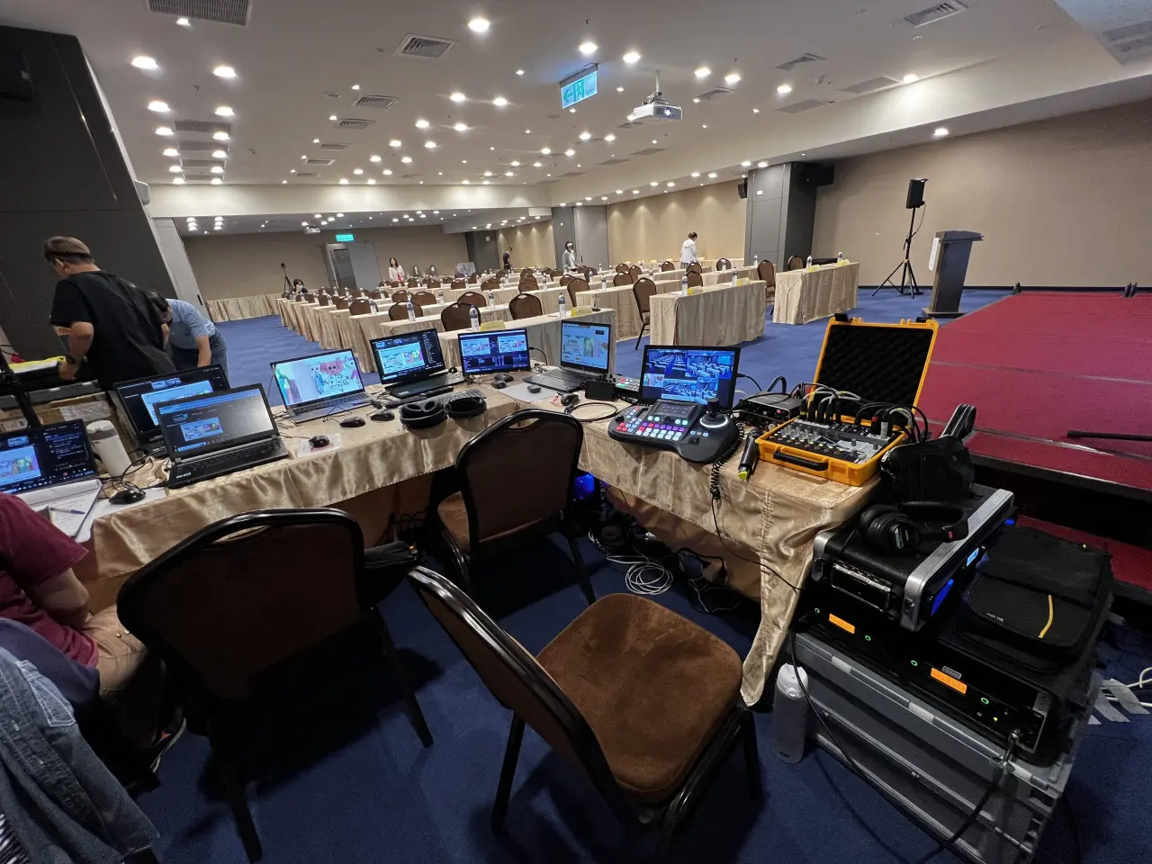 基金會巡迴研習視訊會議設備整合案例—台東場