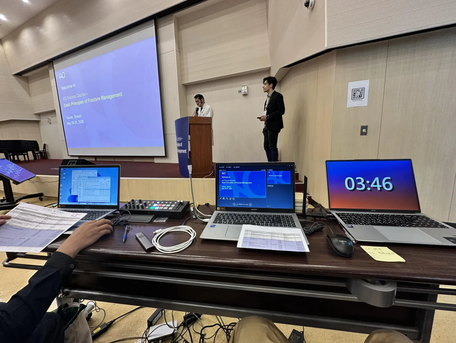 台南奇美醫院骨科教育訓練｜醫學會議影音設備整合租賃案例